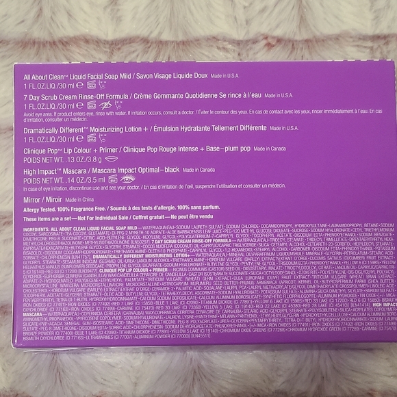 Clinique gift set (6) pieces - Picture 2 of 3